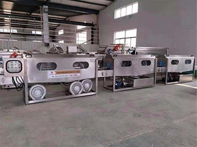 Cleaning bottle assembly line