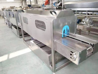 Bottle washing machine assembly line