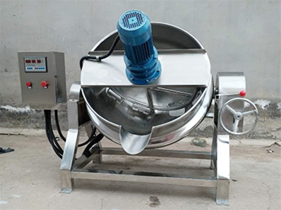 Mixing sandwich pot